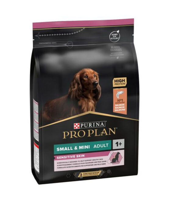 Purina Pro Plan Sensitive Skin Salmone - Crocchette per Cani Small Adult