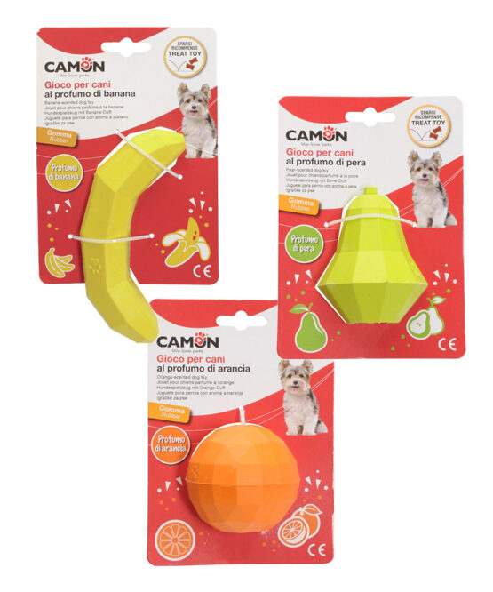 Camon giochi spargiricompensa in gomma a forma di frutti