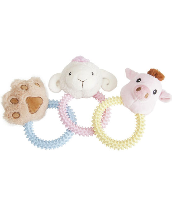 Camon peluche con anello in TPR
